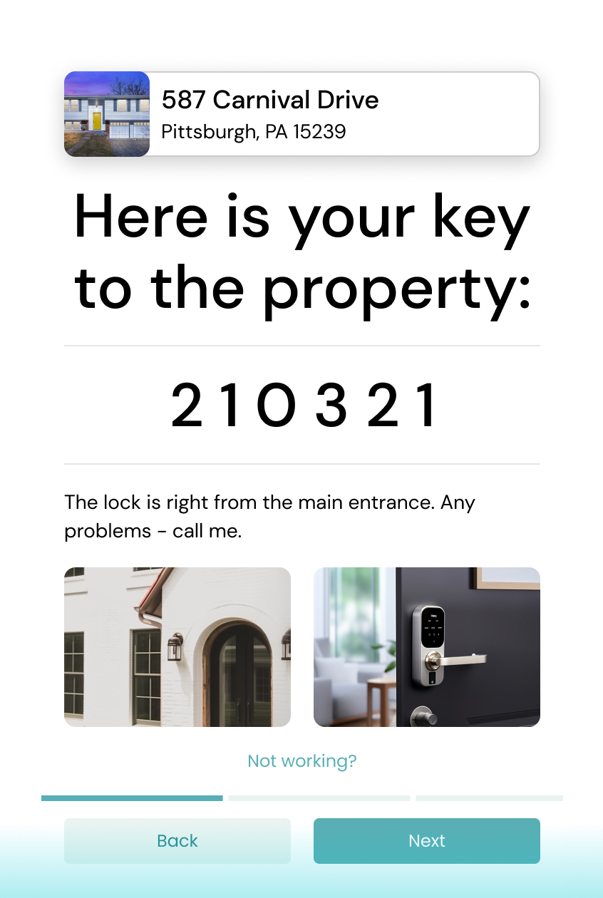 Property access without agent